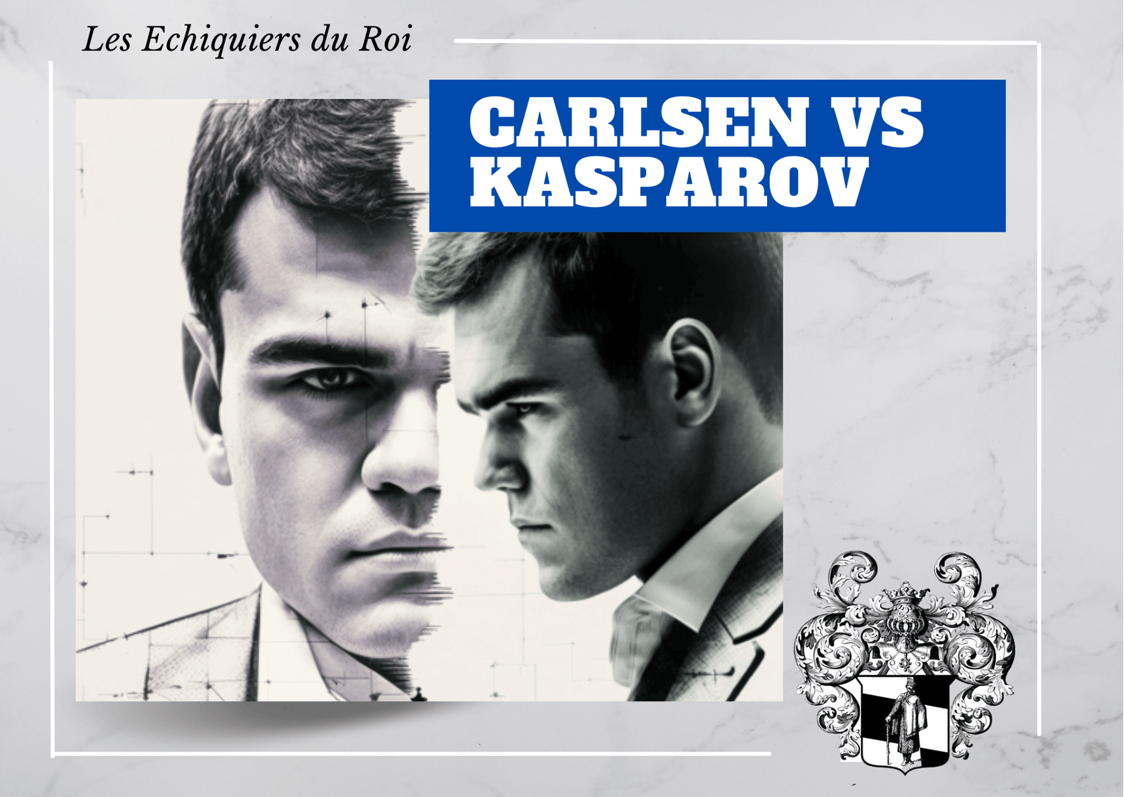 Magnus Carlsen și Garry Kasparov